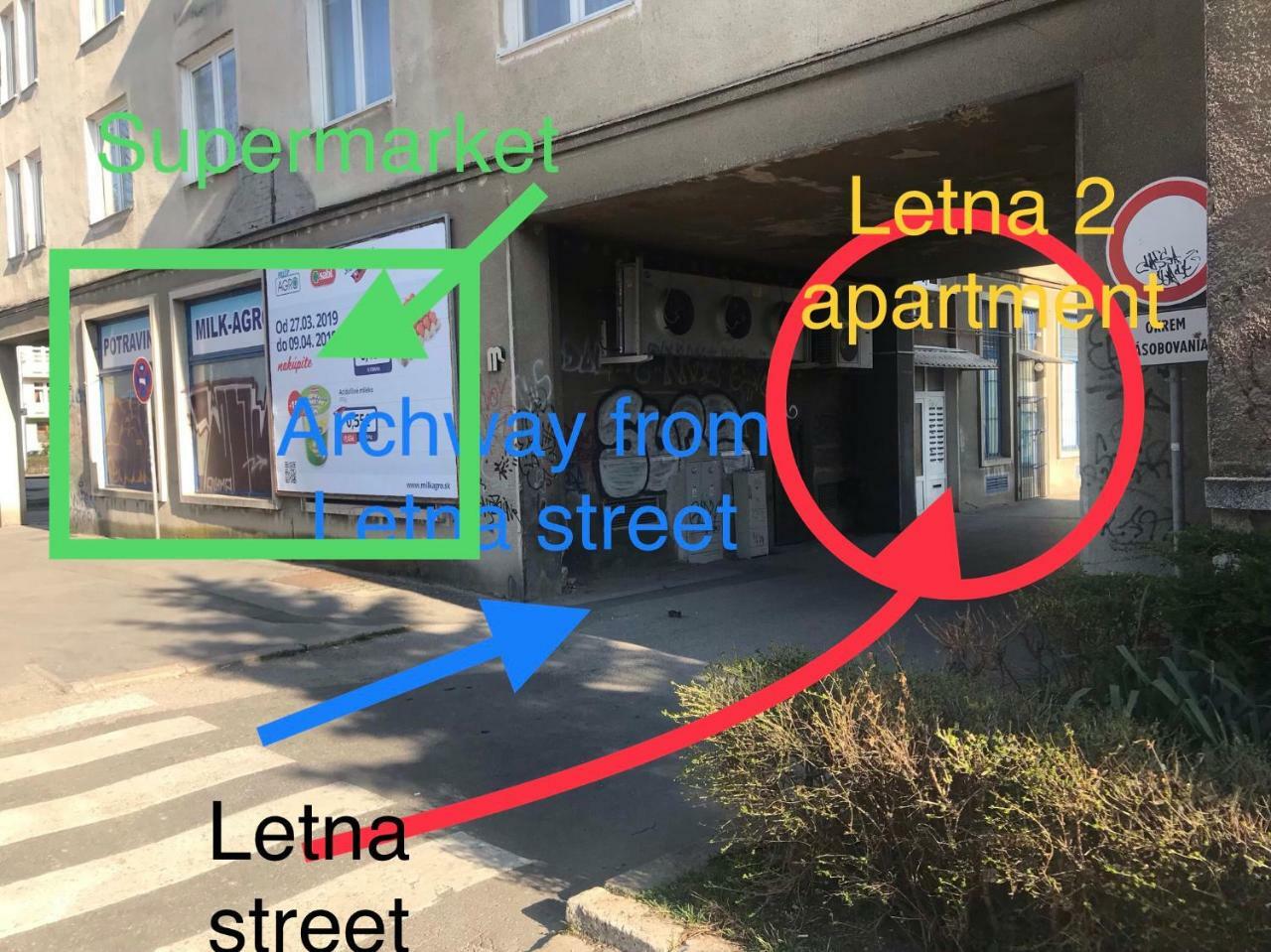 Apartments Letna, Ac & Garage 89M2 And 44M2 Košice Exterior foto